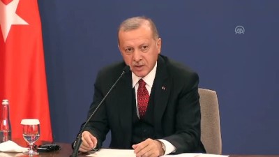 Cumhurbaşkanı Erdoğan: '(Sırbistan'la) İş birliğimiz mükemmel bir seviyeye ulaşmıştır' - BELGRAD