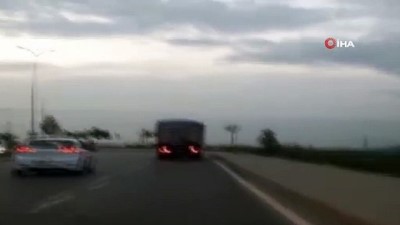  Kurtköy’de patenli gencin tehlikeli yolculuğu kamerada 