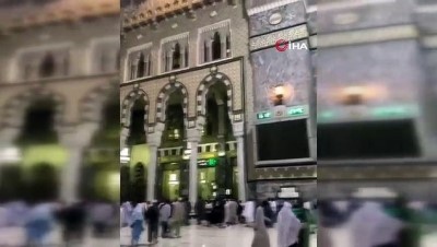 umre -  Mekke'de şimşekler gökyüzünü aydınlattı Videosu