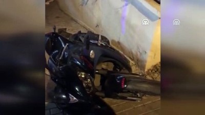 motosiklet kazasi - Başkentte motosiklet kazası: 2 yaralı - ANKARA Videosu