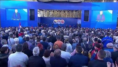 temel atma toreni - Cumhurbaşkanı Erdoğan, Sırbistan'da toplu açılış törenine katıldı - SREMSKA MİTROVİCA Videosu