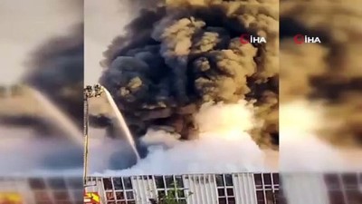 itfaiye eri -  - Fransa’da korkutan yangın  Videosu