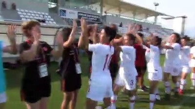 a milli takimi - Futbol: 19 Yaş Altı Kadınlar Avrupa Şampiyonası Eleme Turu - ANTALYA Videosu