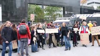isgal - Hollanda'da 'iklim değişikliği'ne karşı işgal eylemleri - AMSTERDAM Videosu