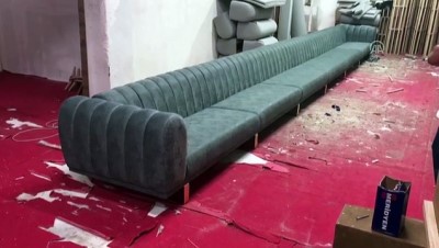mobilya - İnegöllü mobilyacı 8,5 metrelik koltuk üretti - BURSA  Videosu