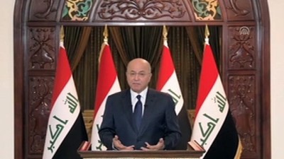 yolsuzluk - Irak Cumhurbaşkanı'ndan göstericilere 'sükunet' çağrısı (1) - BAĞDAT  Videosu