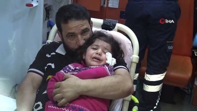 kucuk kiz -  Minik Havvanur makyaj sandığı yapıştırıcıyla gözlerini yapıştırdı  Videosu