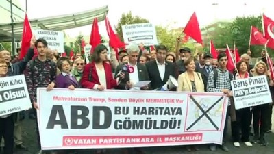 emperyalizm - Vatan Partisinden Trump'ın açıklamalarına tepki - ANKARA  Videosu