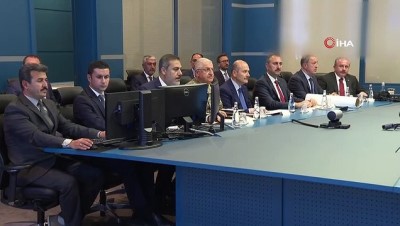 cumhurbaskani - Erdoğan, Barış Pınarı Harekatı Koordinasyon Toplantısına katıldı Videosu