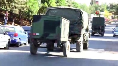 askeri konvoy -  Gaziantep'ten 150 araçlık askeri konvoy yola çıktı  Videosu