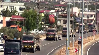 askeri arac - Suriye sınırına askeri sevkiyat - HATAY  Videosu