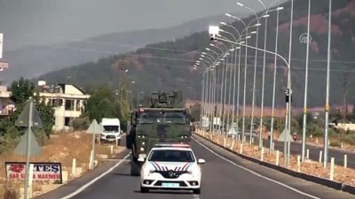 askeri arac - Suriye sınırına askeri sevkiyat - HATAY Videosu