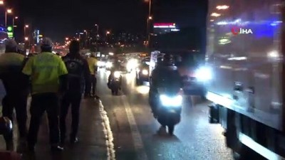 kirkoy -  Çakarlı araçlara yönelik uygulama akşam da devam etti Videosu