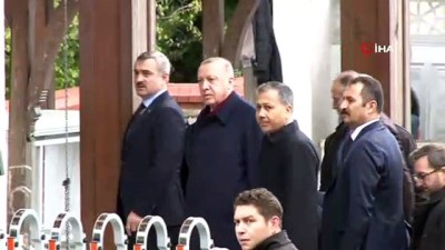  Cumhurbaşkanı Erdoğan cuma namazını Kerem Aydınlar Camii'nde kılıyor 
