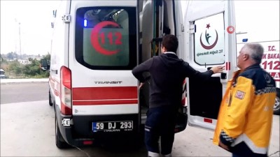  Tekirdağ’da zincirleme kaza: 1 yaralı 