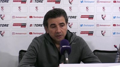 basin toplantisi - Boluspor-Bursaspor maçının ardından - Osman Özköylü / Yalçın Koşukavak - BOLU Videosu
