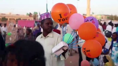 seyyar saticilar - Sudan'da Mevlit Kandili kutlandı - HARTUM  Videosu