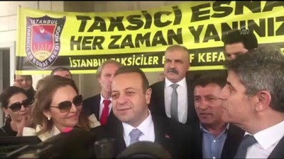 vatansever - Taksicilerden, Prag Büyükelçisi olarak atanan Egemen Bağış'a uğurlama - İSTANBUL Videosu