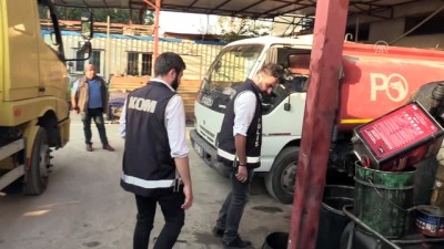 yakit tankeri - 16 ton kaçak karışımlı akaryakıt ele geçirildi - ADANA  Videosu