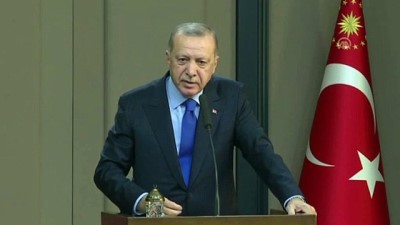 Cumhurbaşkanı Erdoğan: '(Güvenli bölge) ABD ve Rusya ile yürüttüğümüz samimi çalışmayı bundan sonra da kararlı şekilde yürütmek istiyoruz' - ANKARA 