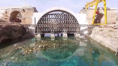demir iskele -  Dinamitle patlatılan tarihi köprü 200 yıl sonra birleşti  Videosu