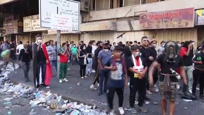 Irak'ta hükümet karşıtı gösteriler devam ediyor (2) - BAĞDAT