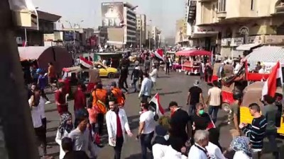 dis mudahale - Irak’taki gösteriler, halk arasında 'ulusal kimlik' bilincini güçlendirdi - BAĞDAT  Videosu