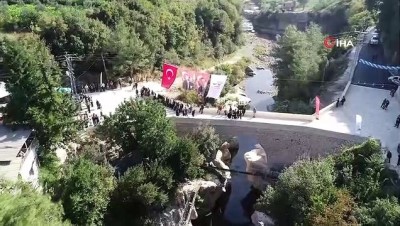 agir vasita -  Tarihi Batıayaz Köprüsü restore edildi Videosu