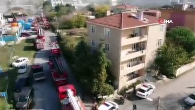  Tuzla’da fabrika yangını: 1 kişi dumandan etkilendi