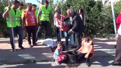 trafik polisi - Erdemli'de bin fidan dikimi yapıldı - MERSİN Videosu