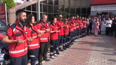 UMKE personeli Barış Pınarı Harekatı bölgesine dualarla uğurlandı - YALOVA
