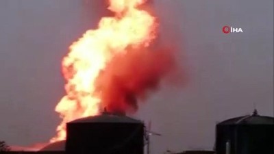 gokyuzu -  SÜTAŞ Fabrikası'nda yangın: 1 işçi yaralı  Videosu