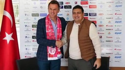 kulup baskani - Antalyaspor'da Stjepan Tomas dönemi resmen başladı - ANTALYA Videosu