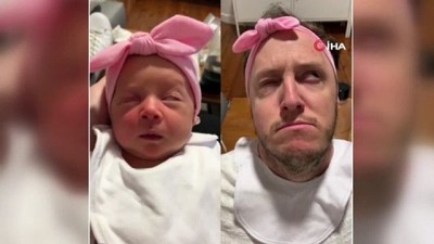 sosyal medya -  - Avustralyalı komedyenin 7 haftalık bebeğini taklit etiği video sosyal medyada en çok izlenenler arasında Videosu