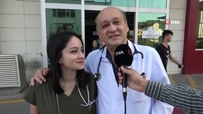 elektronik esya -  Baba ve kız aynı hastanede şifa dağıtıyor  Videosu