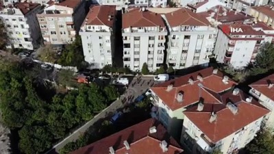kirkoy -  Bakırköy’de 1'i çocuk 3 kişinin cesedi bulunan bina havadan görüntülendi  Videosu