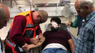 İsrail güçleri Batı Şeria'daki gösterilerde biri gazeteci 2 kişiyi yaraladı - EL HALİL