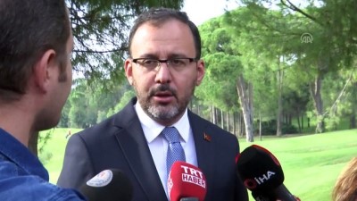 kapanis toreni - (TEKRAR) Bakan Kasapoğlu: 'Yarınki maçta inşallah EURO 2020'nin anahtarını alacağız' - ANTALYA  Videosu