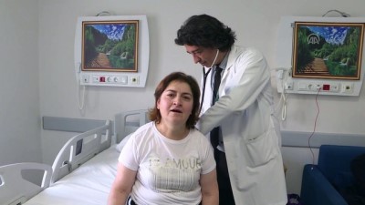 radyofrekans - (TEKRAR) 'Bronşiyal termoplasti' ile 15 yıl mücadale ettiği astımdan kurtuldu - ANKARA  Videosu