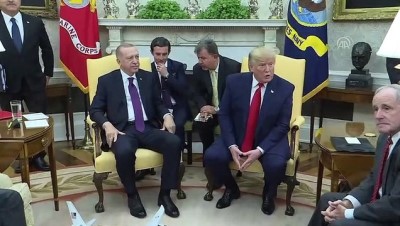 (TEKRAR) Cumhurbaşkanı Erdoğan, Cumhuriyetçi senatörlerle Beyaz Saray'da buluştu - WASHİNGTON 