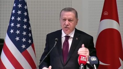 (TEKRAR) Erdoğan: '(Sözde Ermeni soykırımına ilişkin karar) Temsilciler Meclisi'nin düştüğü hataya basiretli davranarak Senato'nun düşmeyeceğine inanıyorum' - MARYLAND 
