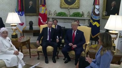 (TEKRAR) Erdoğan-Trump görüşmesi (1) - WASHİNGTON 