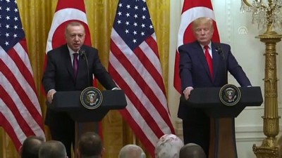 (TEKRAR) Erdoğan: '(Trump'ın Erdoğan'a gönderdiği mektup) Mektupları bugün Sayın Başkan'a tekrar takdim ettim'- WASHİNGTON 