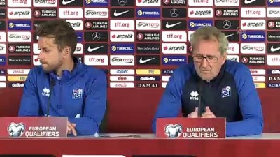 izlanda - (TEKRAR) Türkiye-İzlanda maçına doğru - Hamren ve Arnason - İSTANBUL  Videosu
