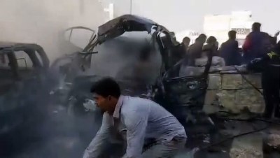 muhalifler - Bab'da bombalı terör saldırısı  Videosu