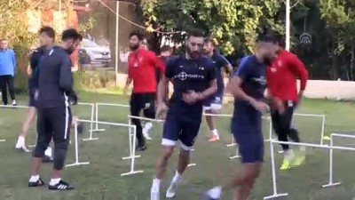 Hatayspor'da İstanbulspor maçı hazırlıkları - HATAY