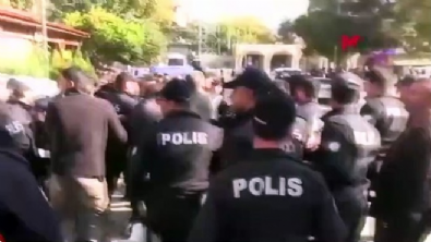 HDP'li millevekili polis kalkanına kafa attı