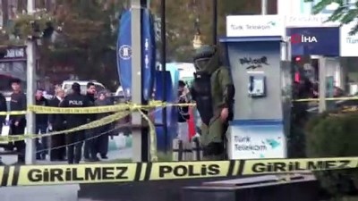  Şüpheli çanta polisi alarma geçirdi