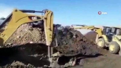  30 bin ot balyası yangında kül oldu 