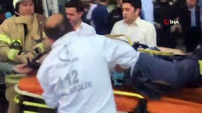 havalandirma boslugu -  Beşiktaş'ta şirketinin 4. katından düşen iş adamı hayatını kaybetti  Videosu